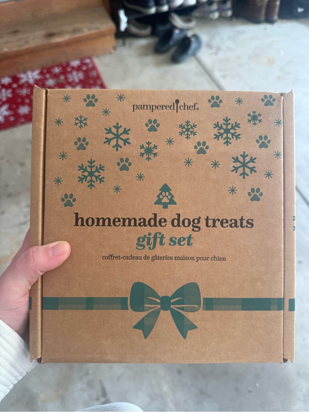 Pampered Chef Homemade Dog Treat set
